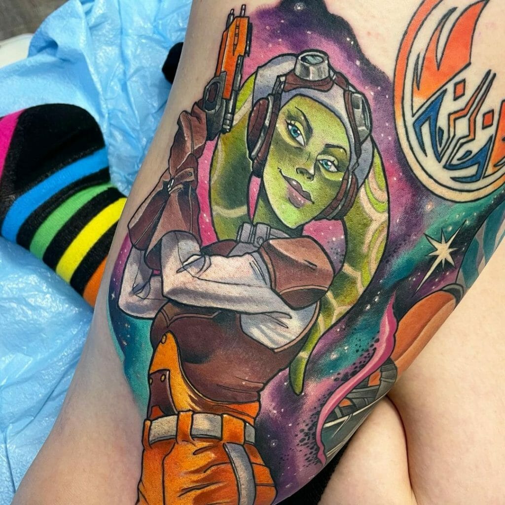 Hera Syndulla Star Wars Tattoo