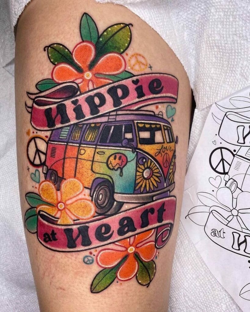 Hippie Tattoo