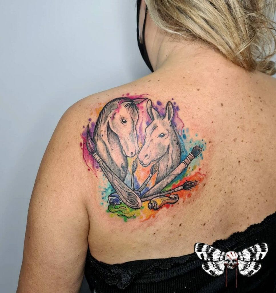 101 Best Horse Watercolor Tattoo Ideas That Will Blow Your Mind! - Outsons