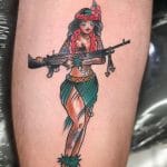 Hula Girl Tattoos