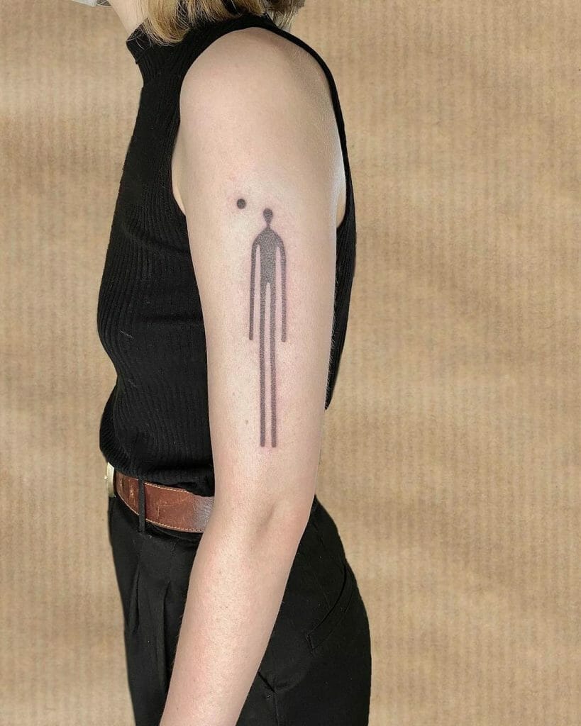 Human Shadow Tattoo