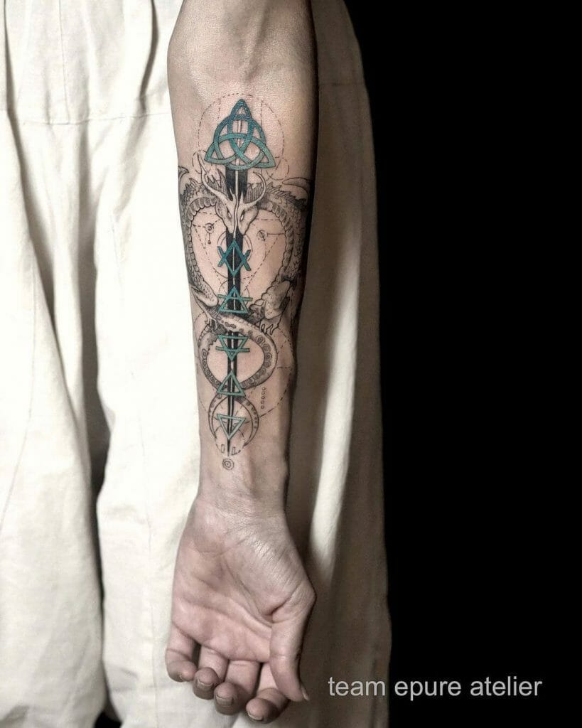 Intricate Celtic Knot Tattoo