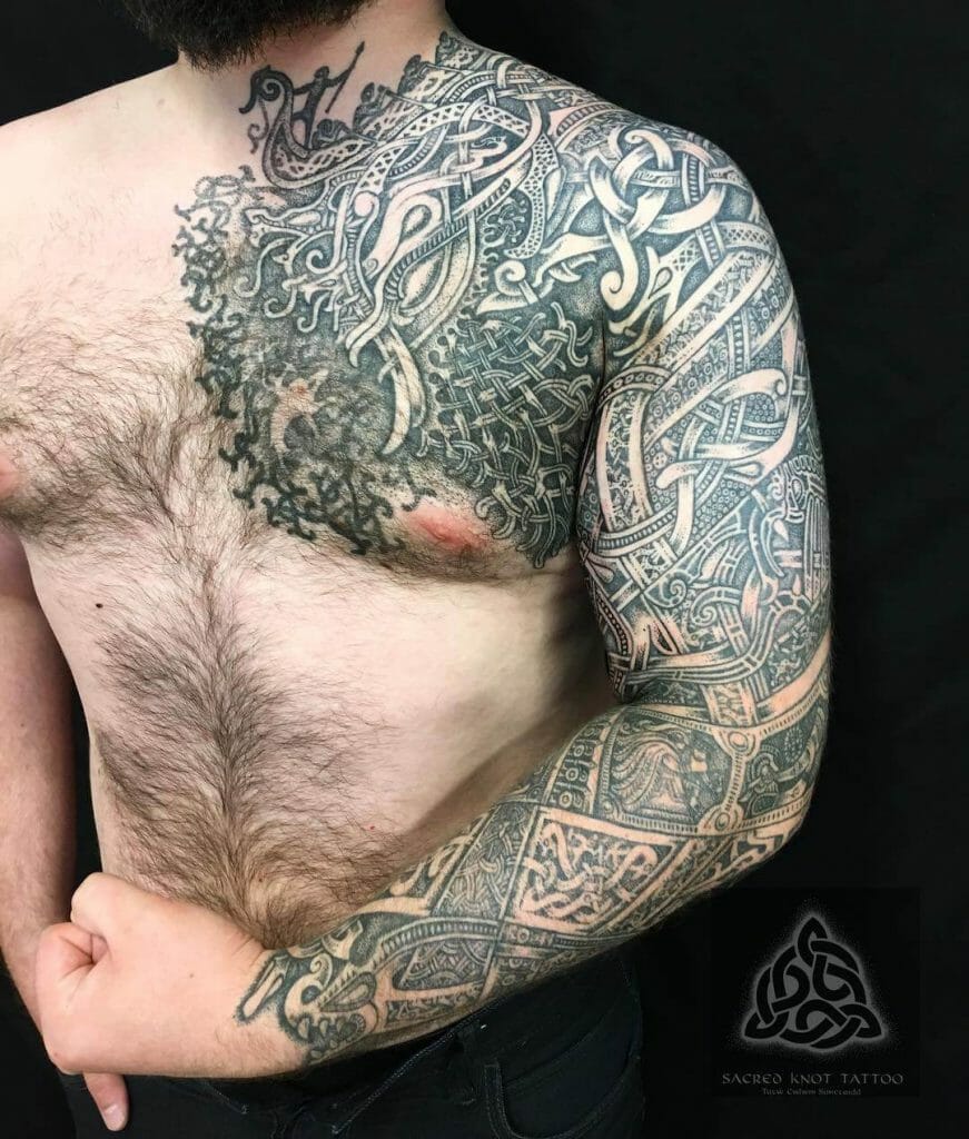 Irish Sleeve Tattoo