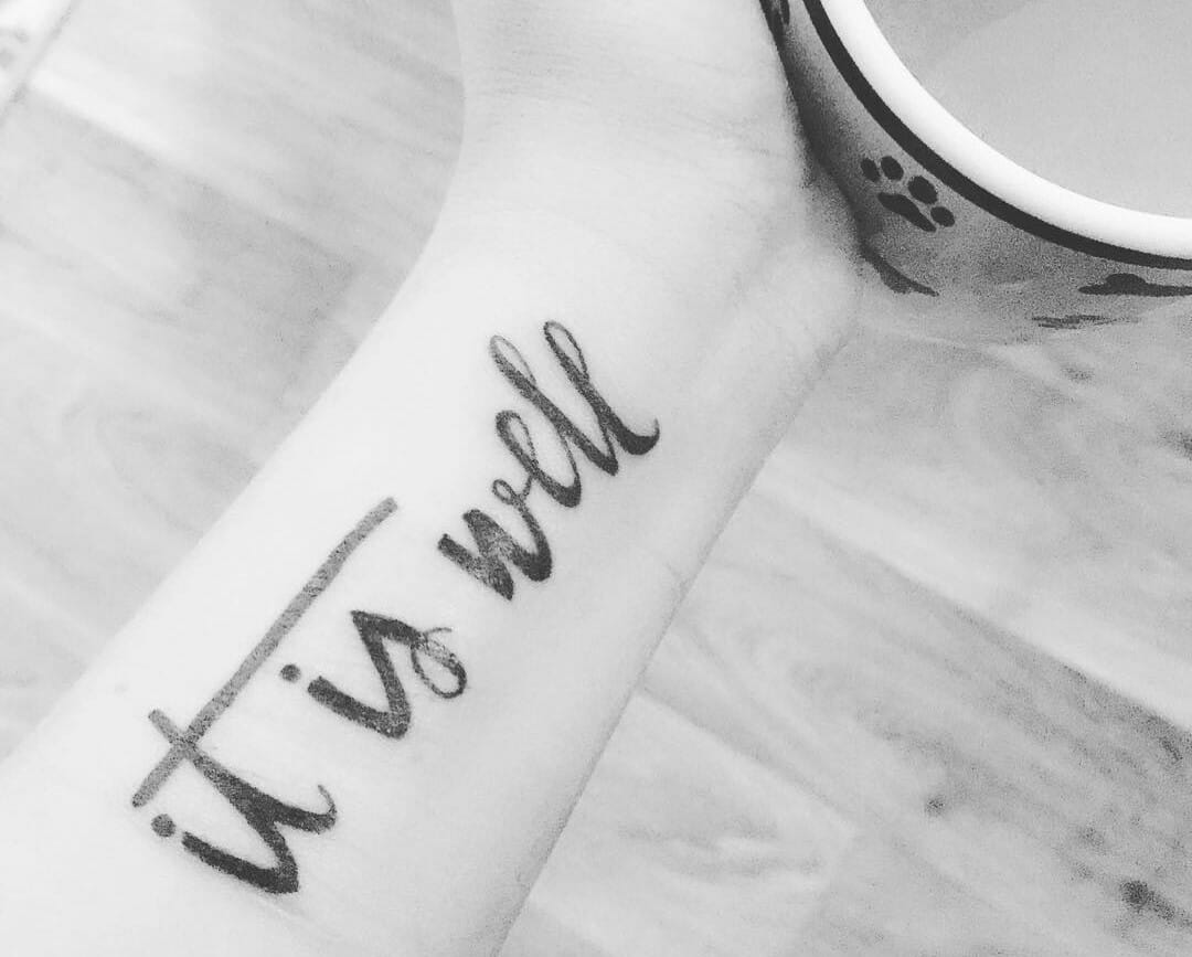 31+ It Is Well With My Soul Tattoo - FintyGarance