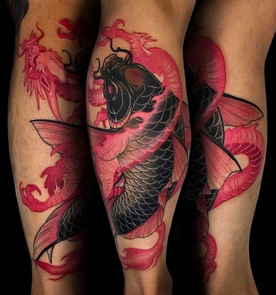 Japanese Koi Fish Tattoo