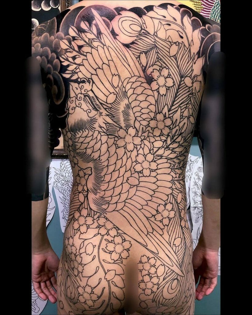Japanese Phoenix Tattoo