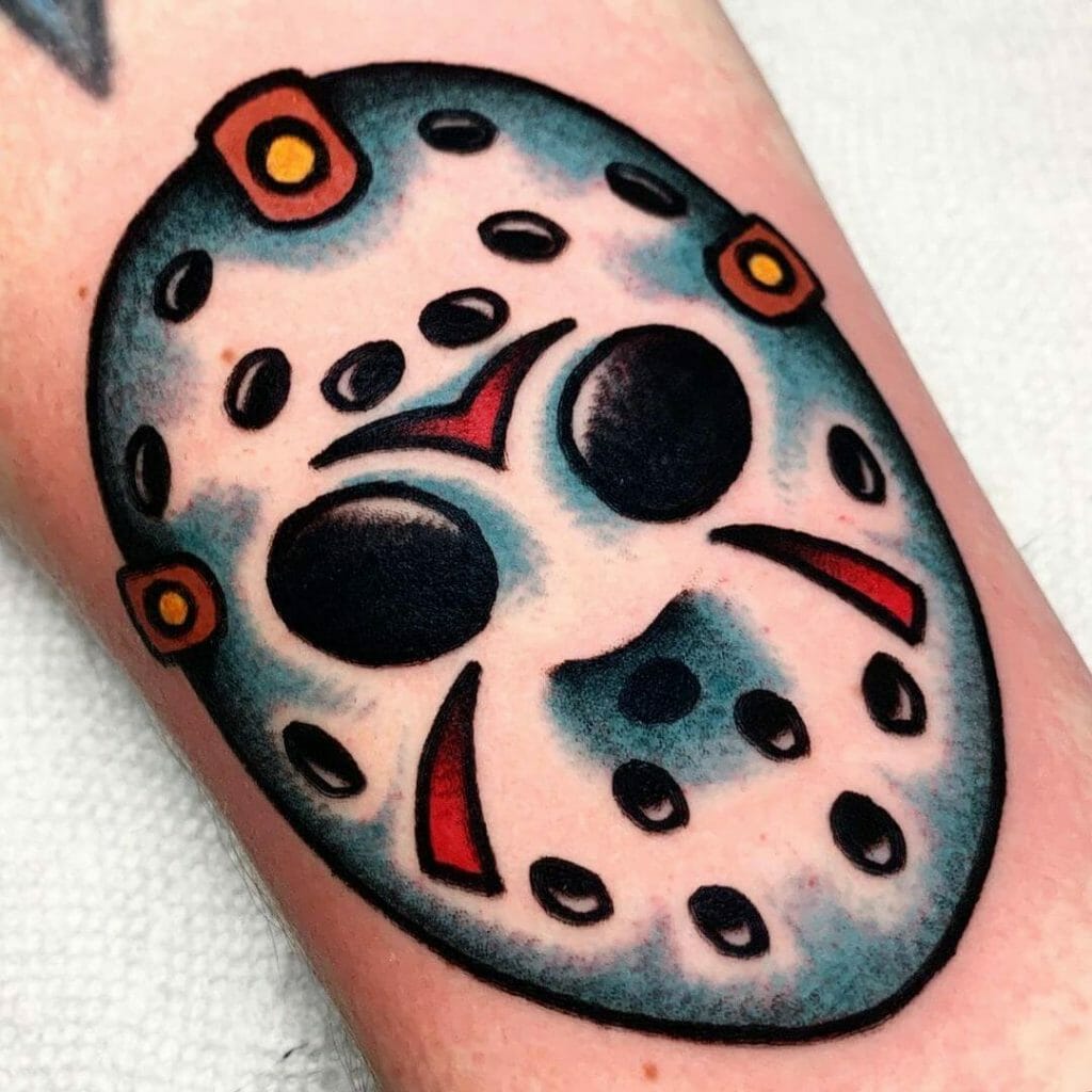 Jason Mask Tattoo