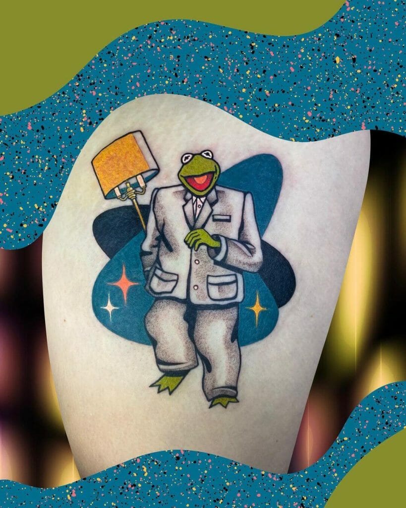 Kermit Muppets Tattoo