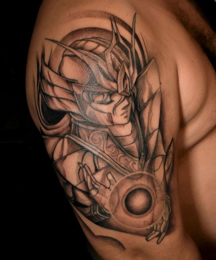 Knights of the Zodiac Mexican Tattoos