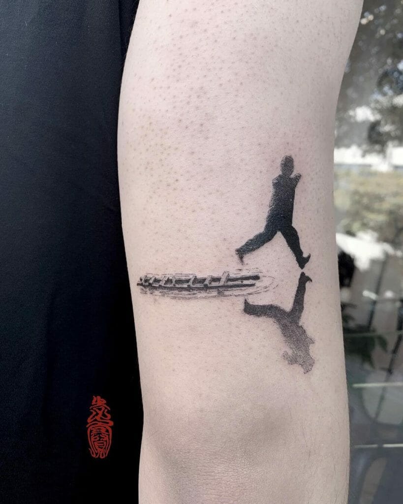 Leave The Ladder Behind Tattoo