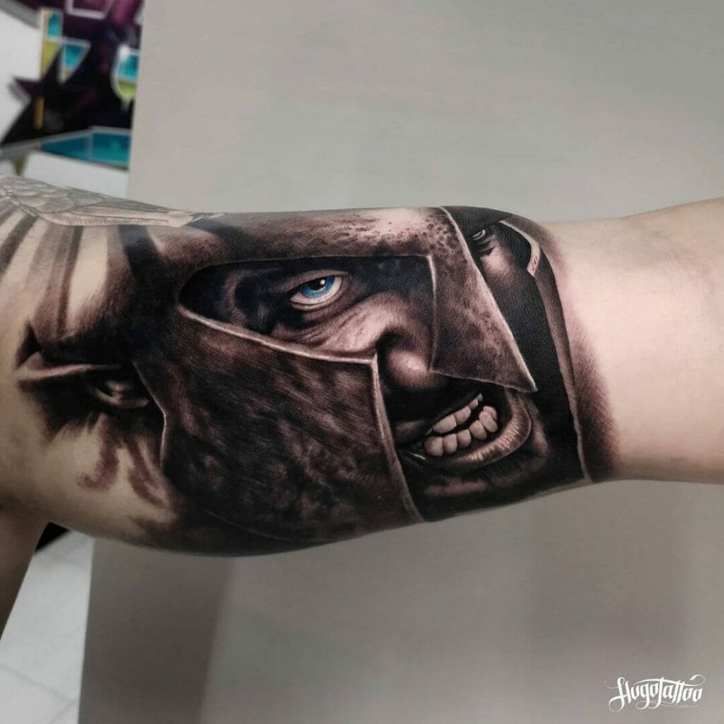 Leonidas Matching Tattoos