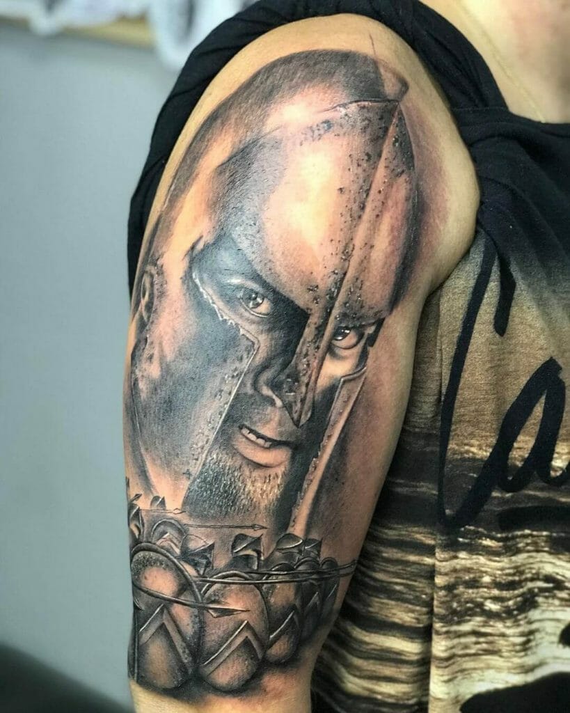 Leonidas Spartan Tattoo