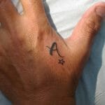 Letter A Tattoos