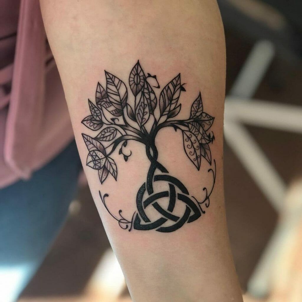 Life & Justice Sister Knot Tattoo