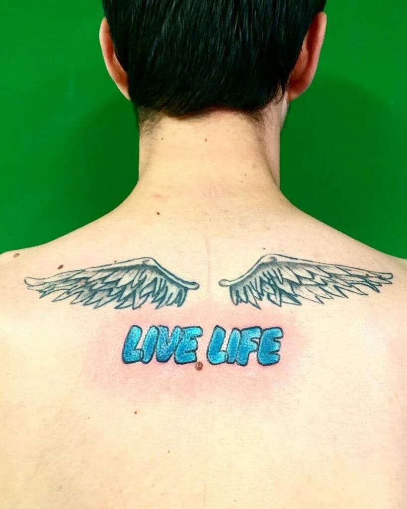 Live Life Stay Wild Tattoo