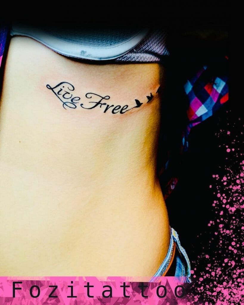 Live Life To The Fullest Tattoo