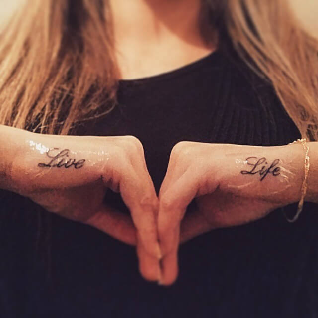 Live Your Best Life Tattoo