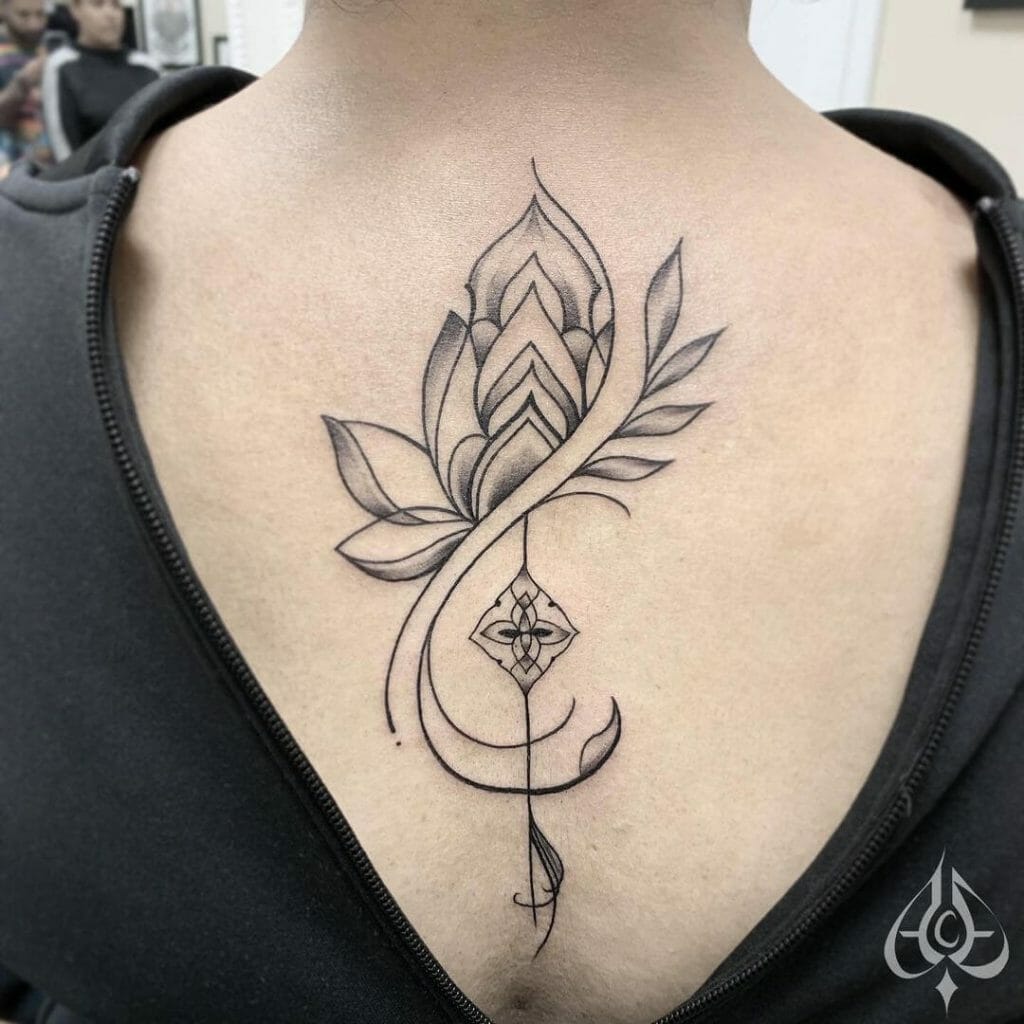 Lotus Of Knowledge Tattoo