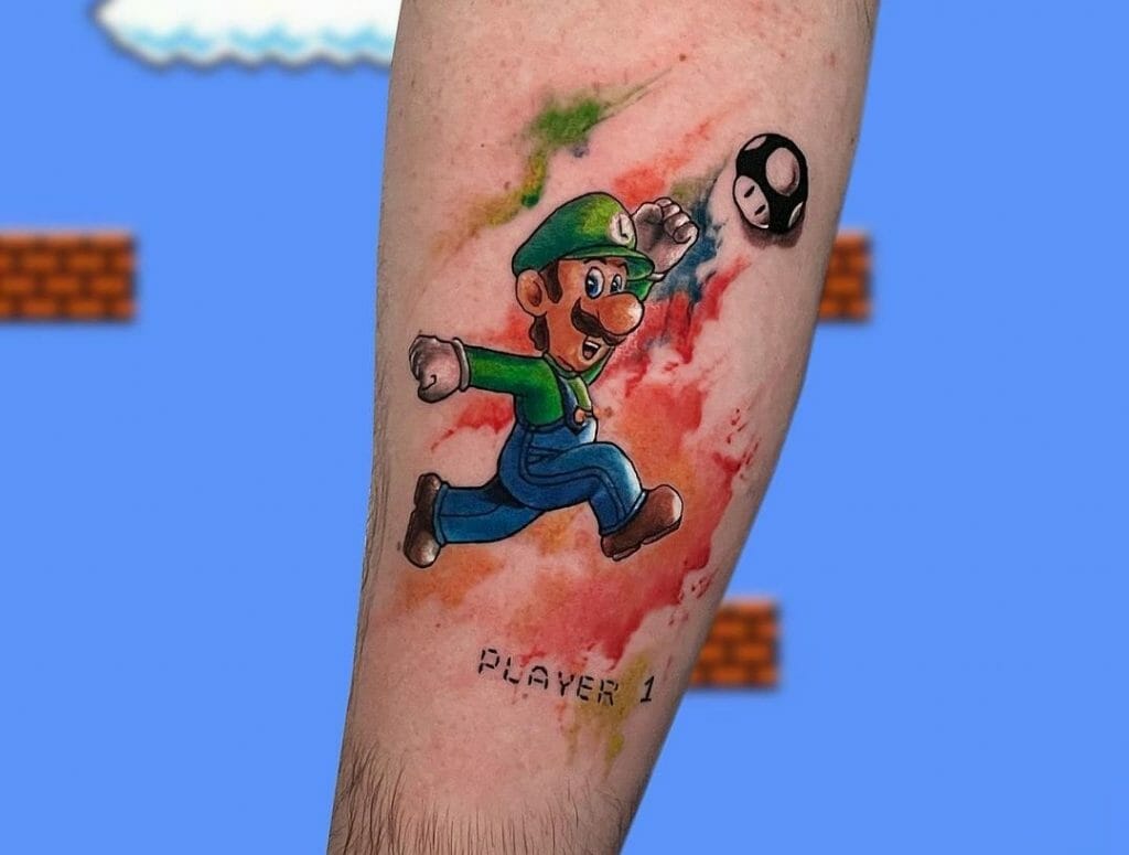 Luigi Tattoos