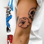 Mario Ghost Tattoos