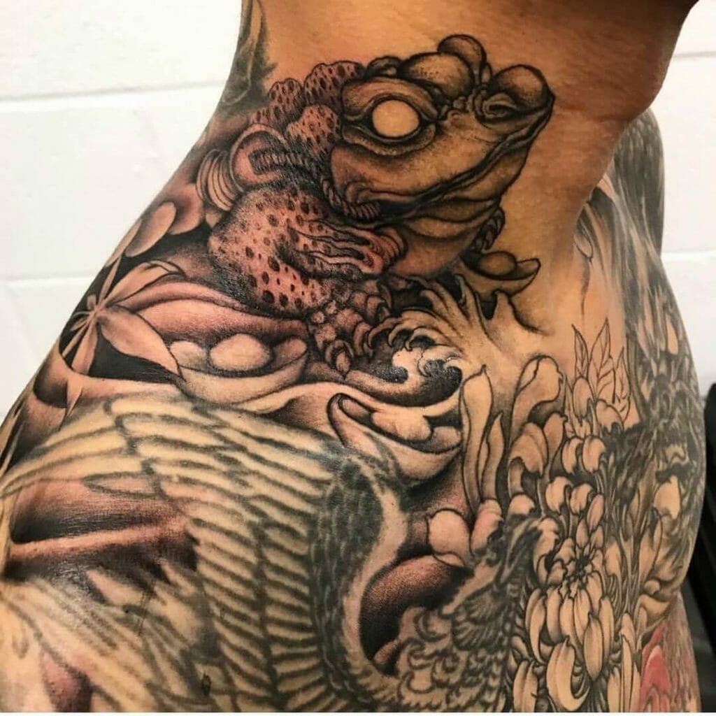 Money Frog Tattoo