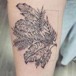 Monstera Plant Tattoos