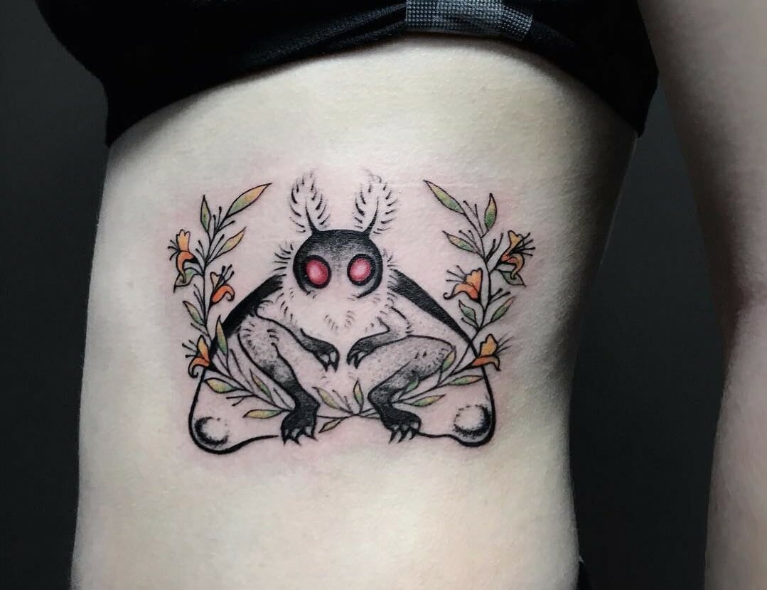 mothman in Tattoos  Search in 13M Tattoos Now  Tattoodo