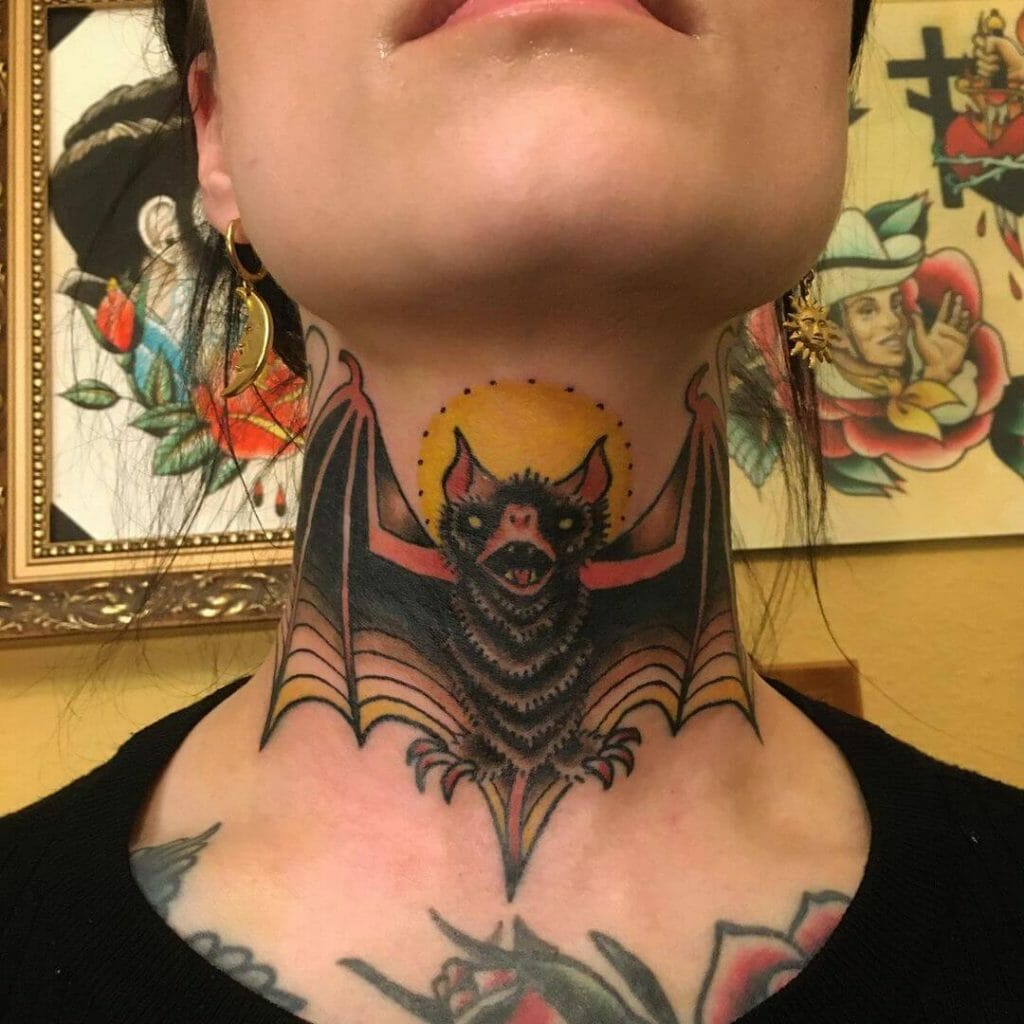 New Traditional On Neck