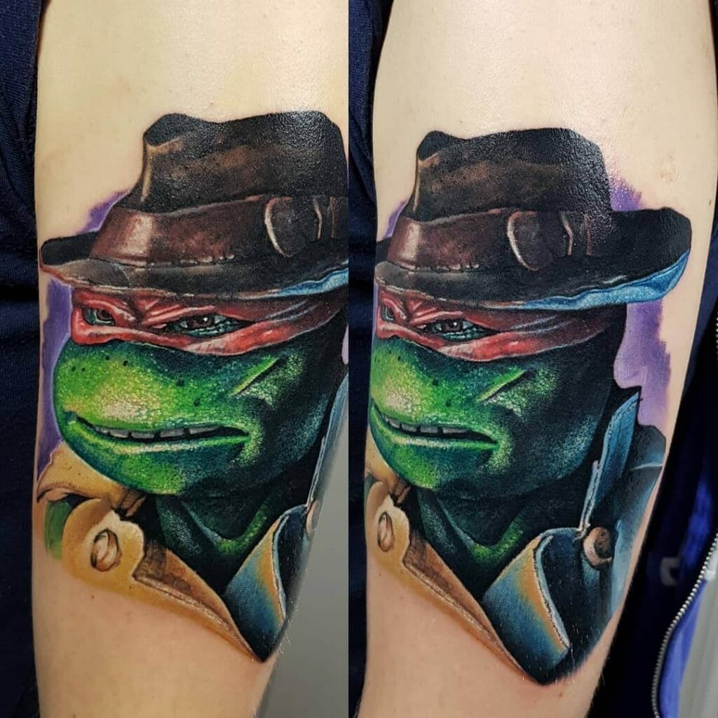 Ninja Turtle Tattoo Sleeve