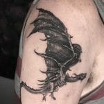 Nordic Dragon Tattoos