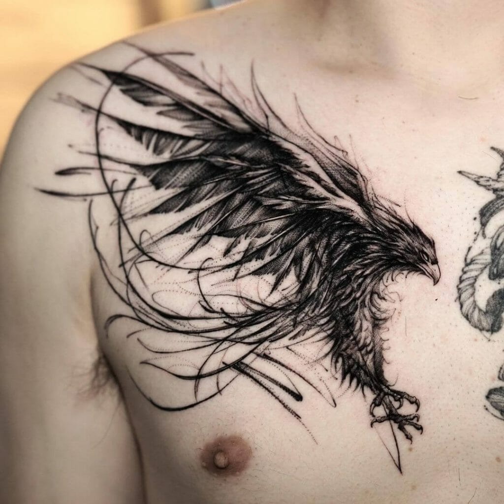 Oriental Phoenix Tattoo Designs