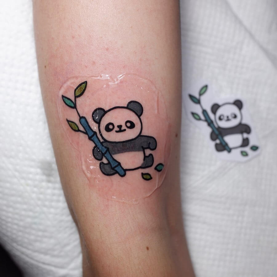 Panda Bear Tattoo