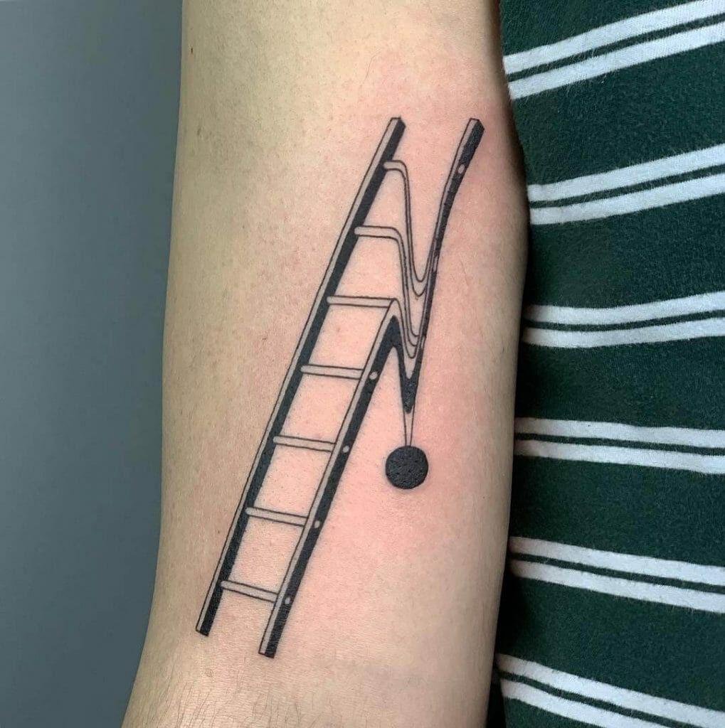 Psychedelic Ladder Tattoo