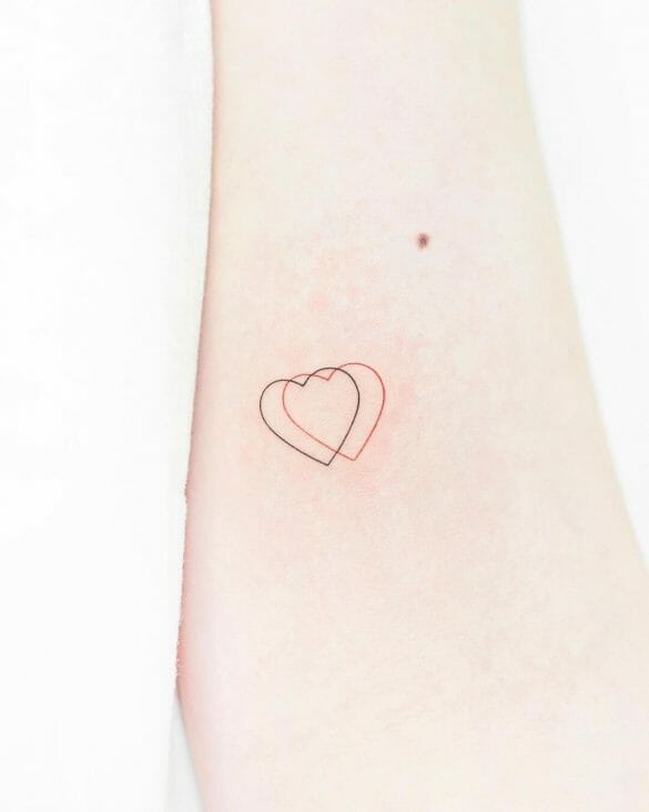 101 Best Mini Heart Tattoo Ideas That Will Blow Your Mind! - Outsons