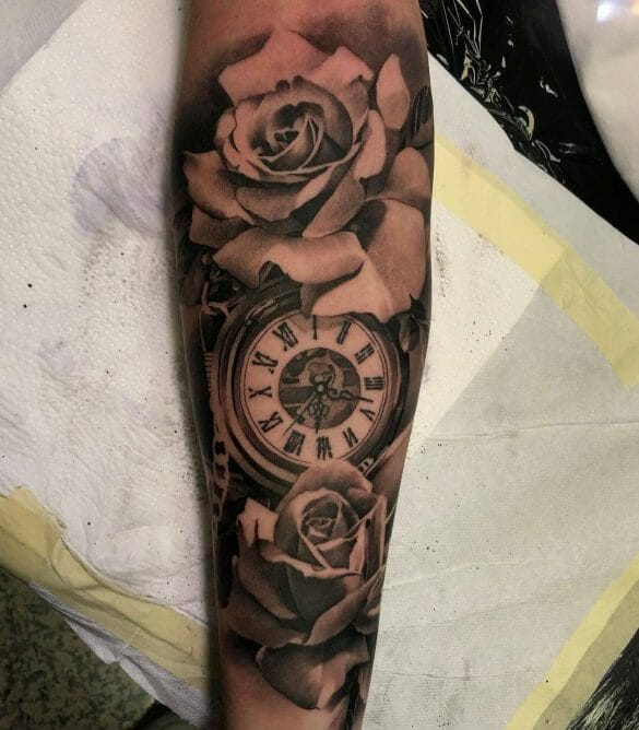 101 Best Hand Clock Tattoo Ideas That Will Blow Your Mind!