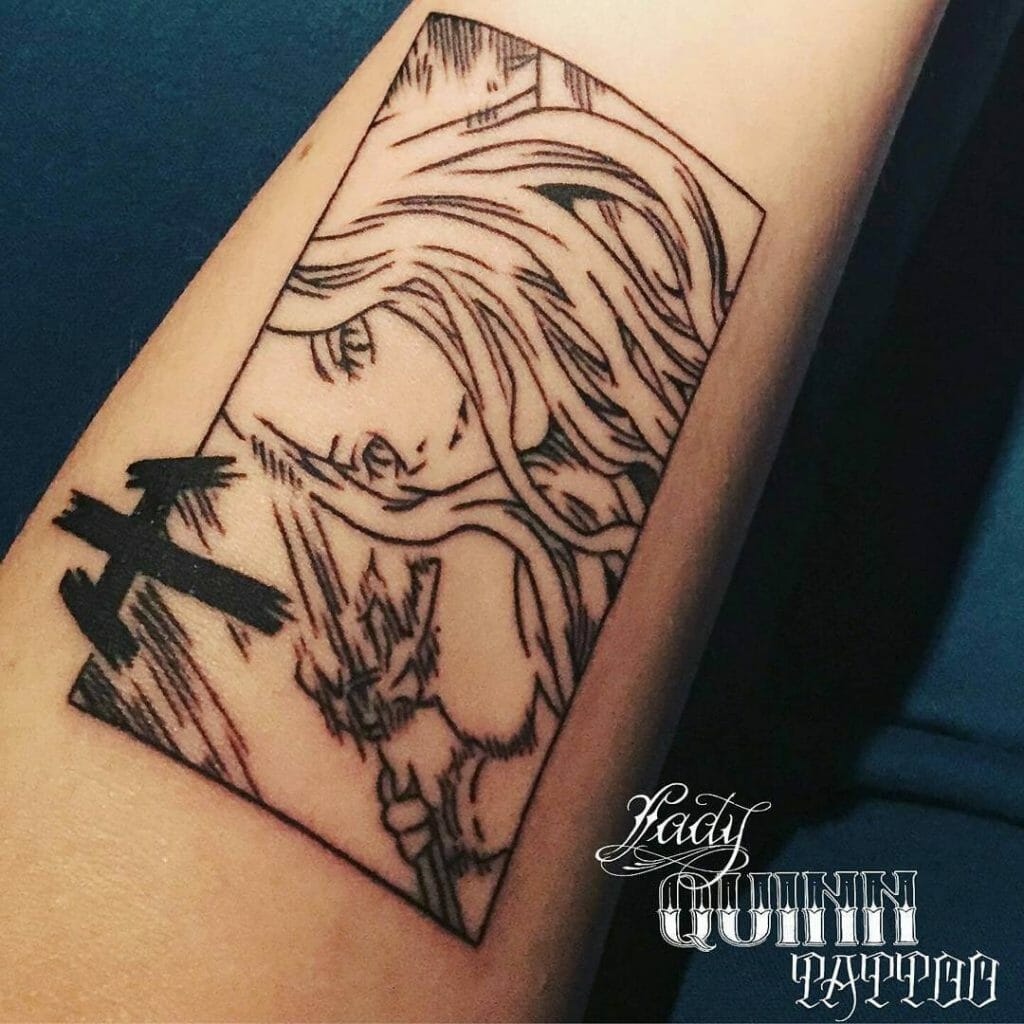 Teresa Manga Panel Claymore Tattoo