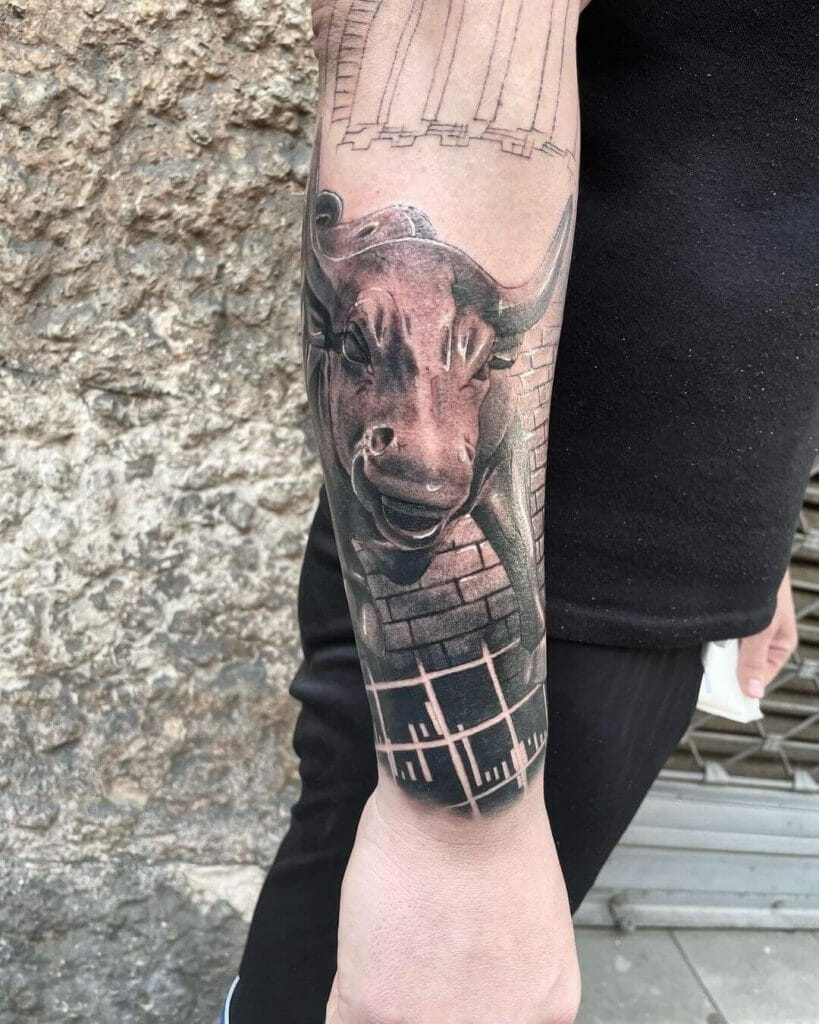 The Actual Bull Tattoo