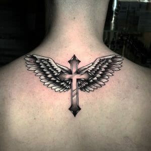 101 Best American Traditional Cross Tattoo Ideas That Will Blow Your ...