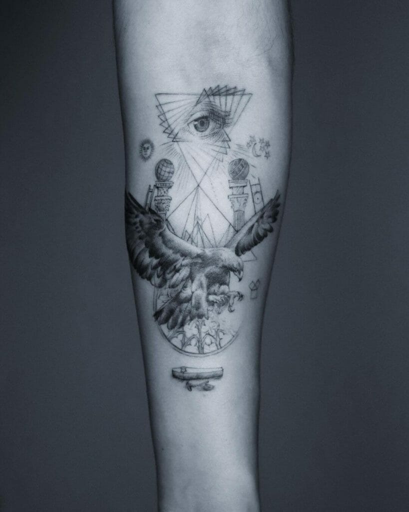The Awe-Inspiring Masonic Tattoo Design