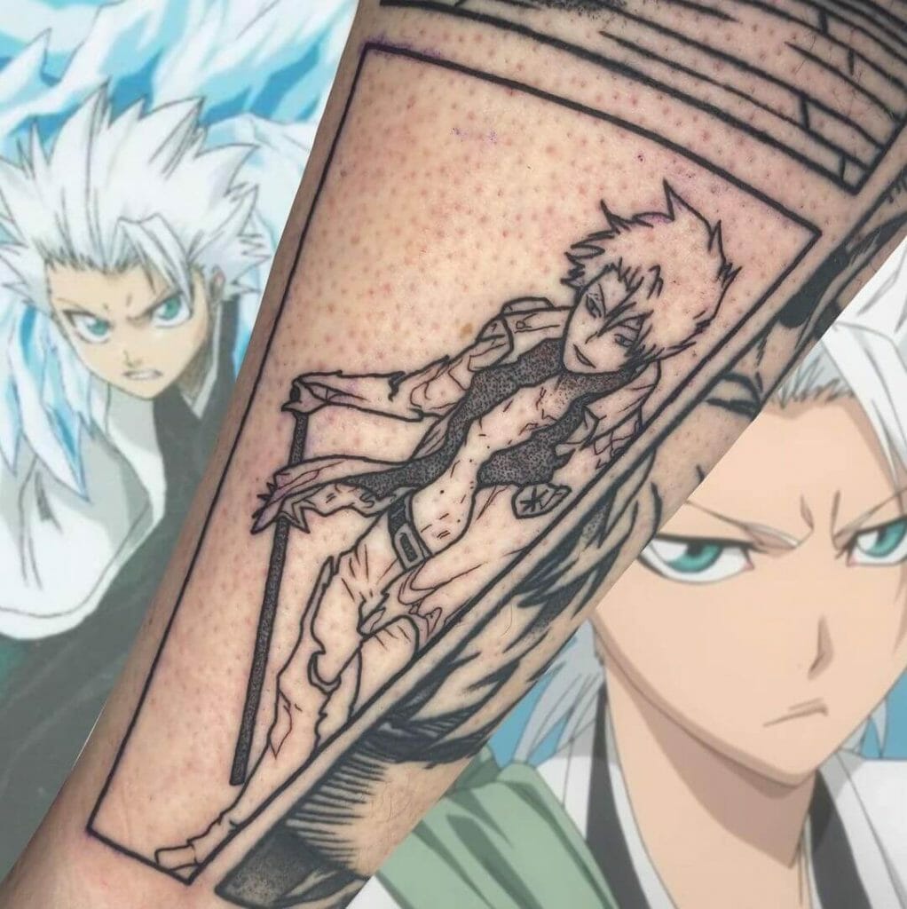 The Beautiful Leg Sleeve Character Tattoo