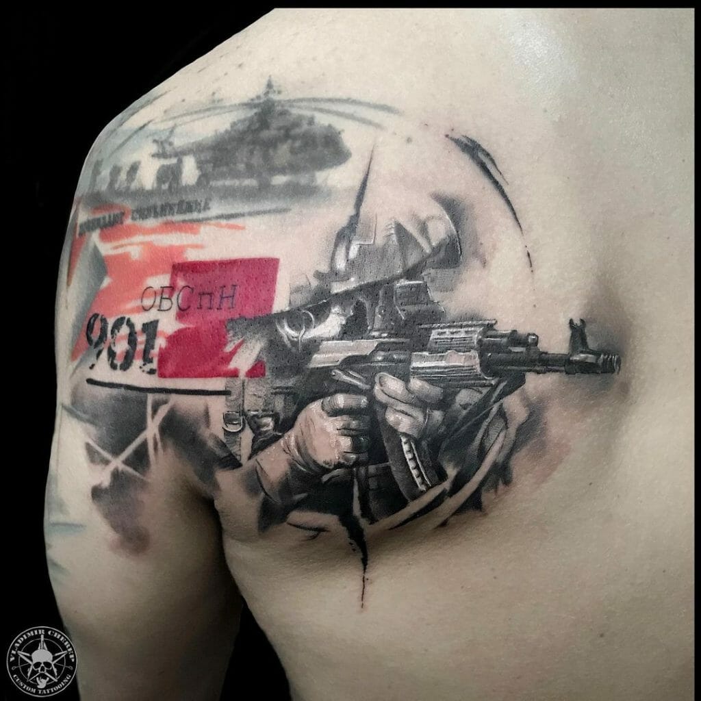 The Darkness Of War Tattoo