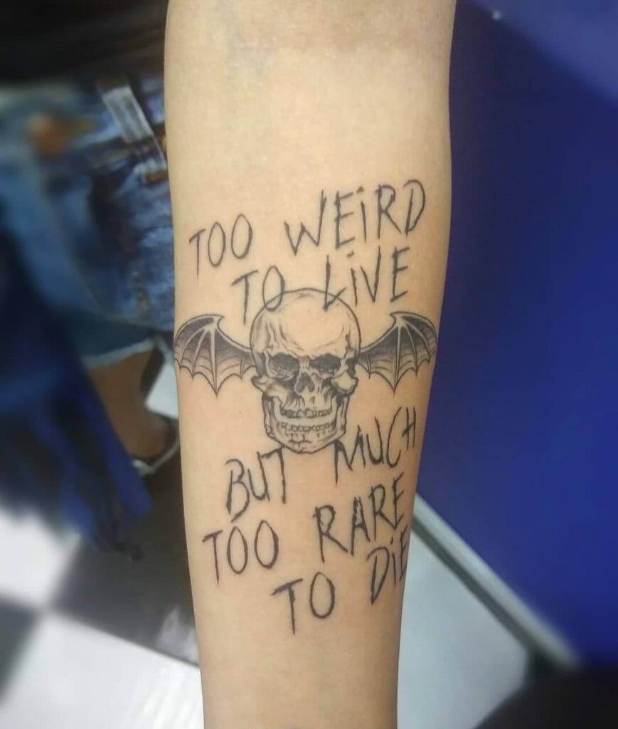 The Deathbat Tattoo For Panic! Fans