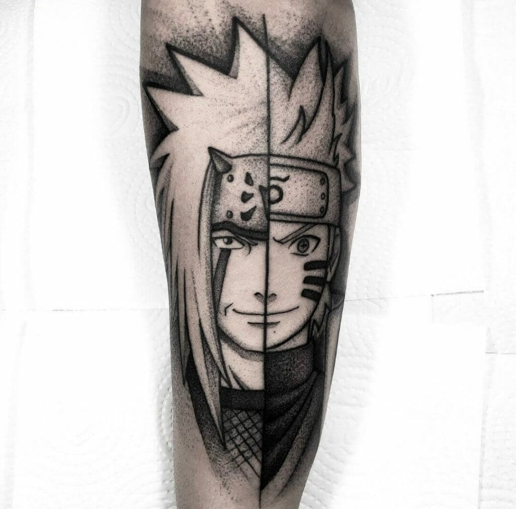 The Heart-touching Naruto X Jiraiya Tattoo