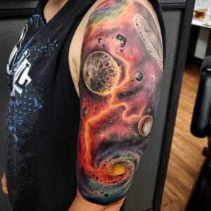 101 Best Galaxy Tattoo Sleeve Ideas That Will Blow Your Mind!