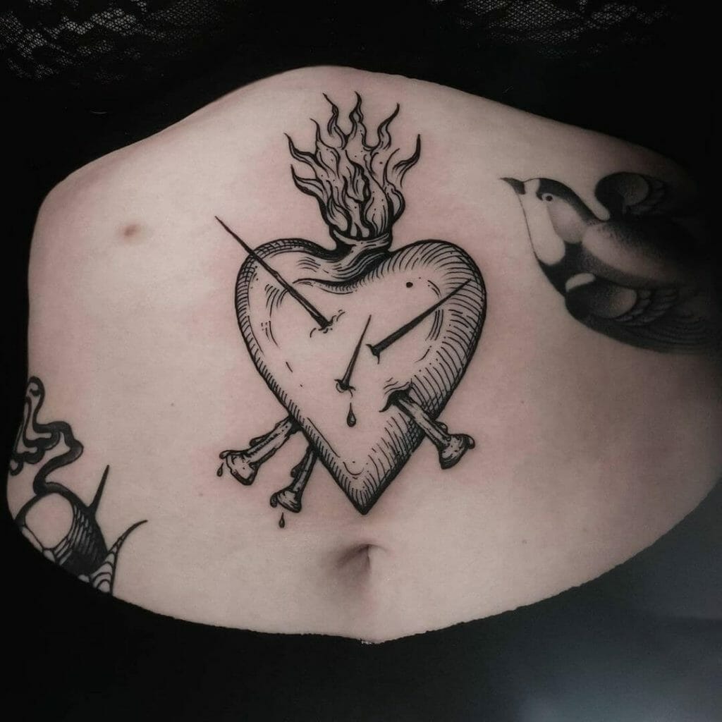 The Piercing Heart Tattoo