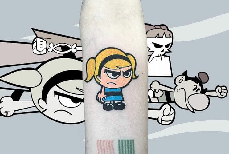 The Tattoo of Mandy as Blossom