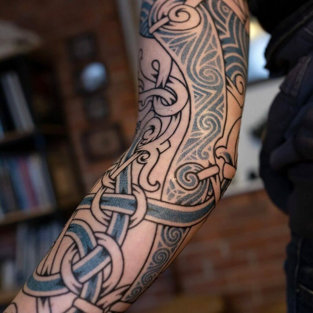 The Viking Inspired Tattoo Sleeve