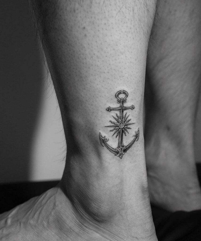 Traditional Anchor Tattoo