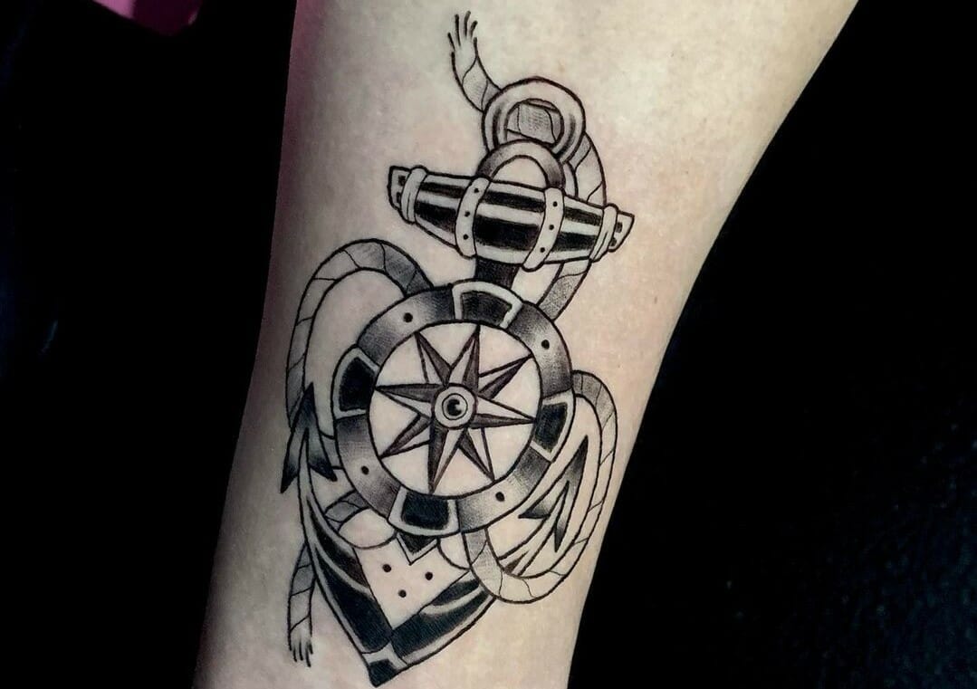 Classic Tattoo Designs  Tagged anchor  LuckyFish Art