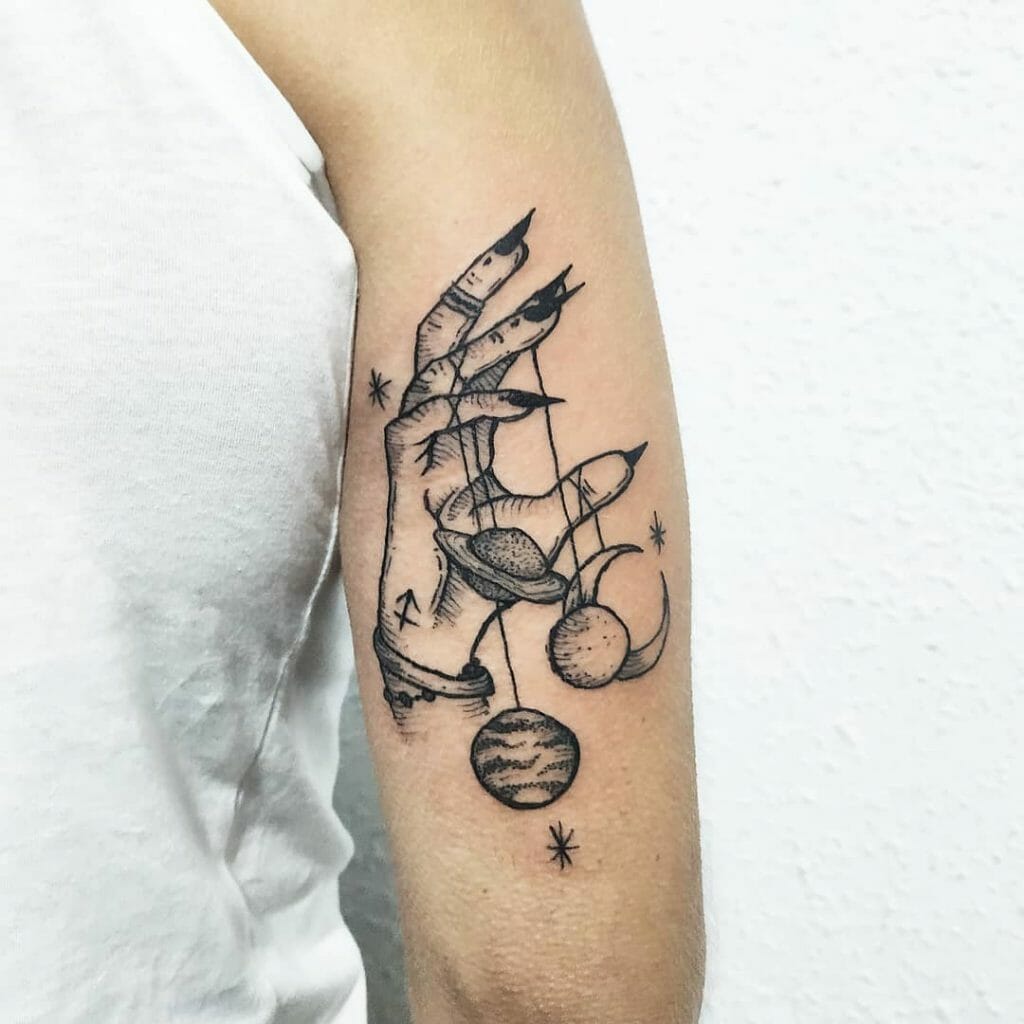 Unconventional Fate Tattoo Ideas For Those Who Believe In Astrology